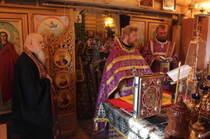 В неделю 2-ю Великого поста, состоялось праздничное богослужение в Свято-Никольском храме мкр-на "Горка"