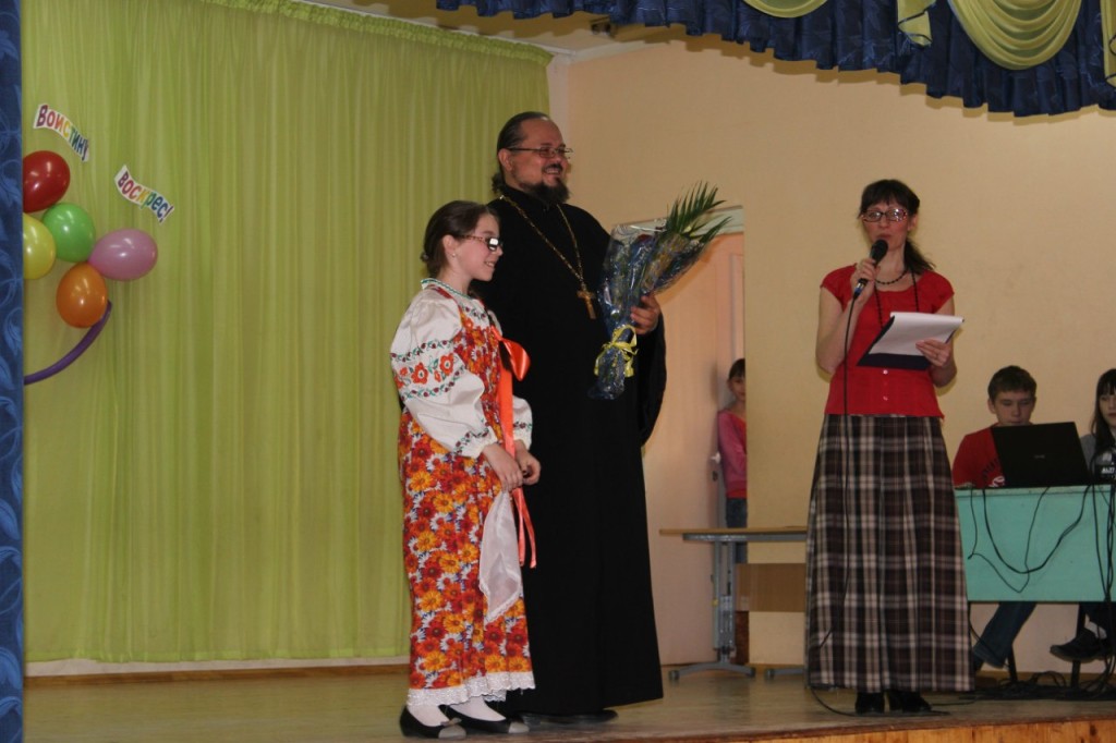 В Хохряковской школе состоялся Пасхальный концерт