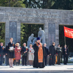 На Северном кладбище Ижевска состоялось торжественное открытие воинского мемориала