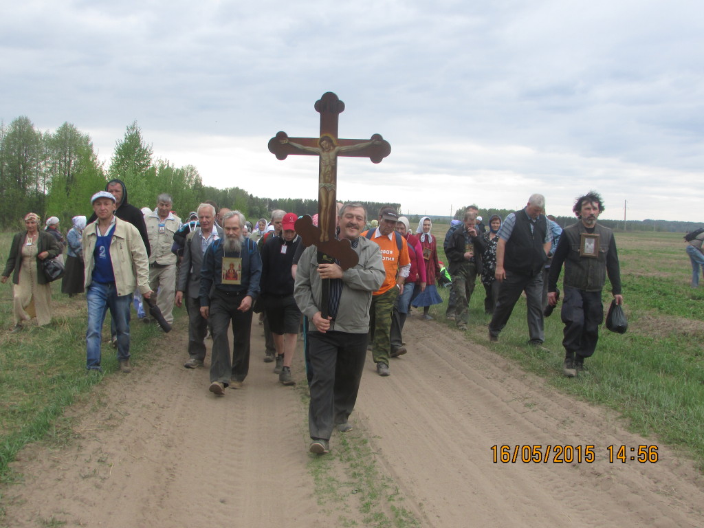 Cостоялся традиционный крестный ход Ижевск – Воткинск – Кельчино