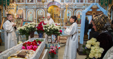 Состоялось отпевание митрофорного протоиерея Евгения Яковлевича Лаптева