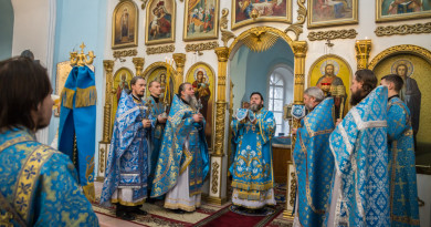 Престольный праздник в храме Покрова Пресвятой Богородицы с. Июльское