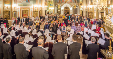 В Михайловском соборе прошел концерт Академической хоровой капеллы УР