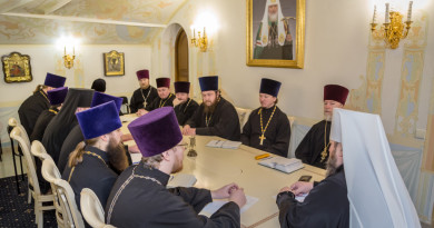 В Михайловском соборе состоялось заседание Епархиального совета