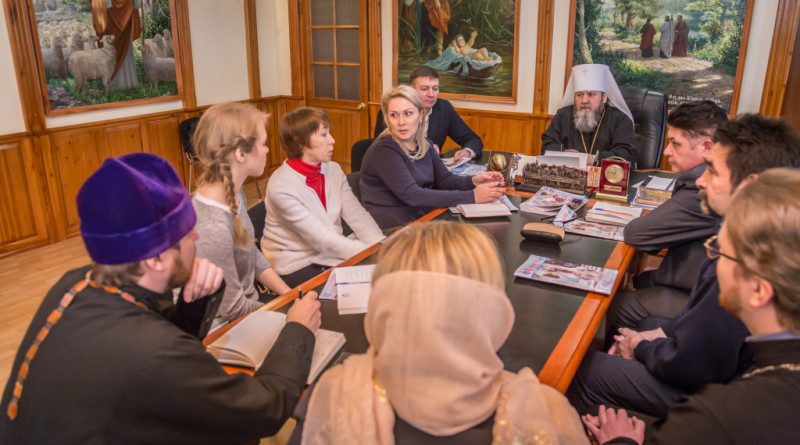 В Ижевском епархиальном управлении состоялась встреча с представителями музея им. Кузебая Герда