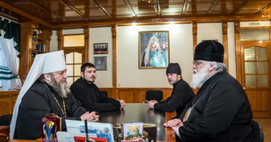 Рабочая встреча митрополита Викторина и епископа Антония