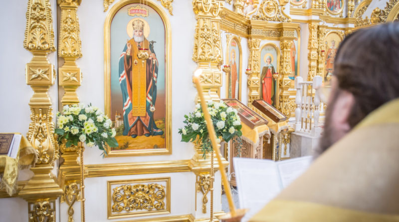 В день памяти свт. Луки Крымского митр. Викторин помолился в кафедральном храме