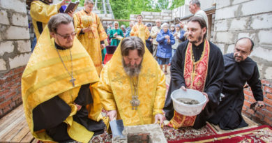 Состоялась закладка камня в основание храма свт. Луки Крымского