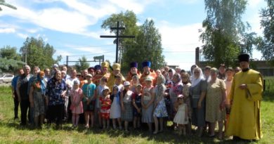 В д. Гавриловка Воткинского района помолились перед началом строительства нового храма