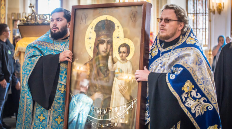 В кафедральном храме Ижевска пребывает чудотворная икона из г. Киева