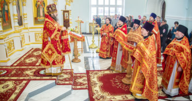 Архипастырское служение в праздник Собора новомучеников и исповедников Церкви Русской