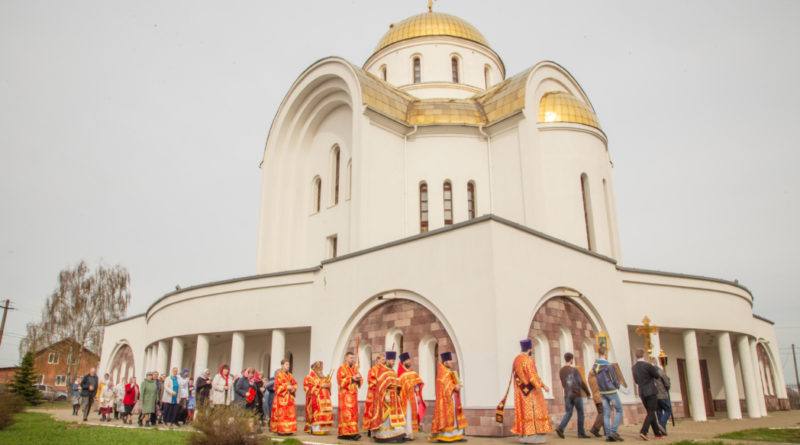 Престольные торжества в Георгиевском храме г. Воткинска