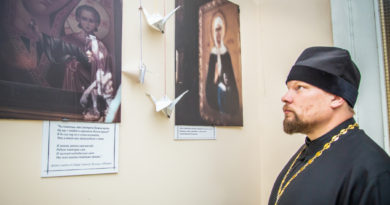 В рамках социального марафона «Жизнь» в ГКБ № 1 открылась православная фотовыставка 