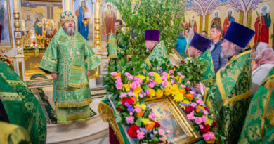 Престольные торжества в Свято-Троицком соборе г. Ижевска