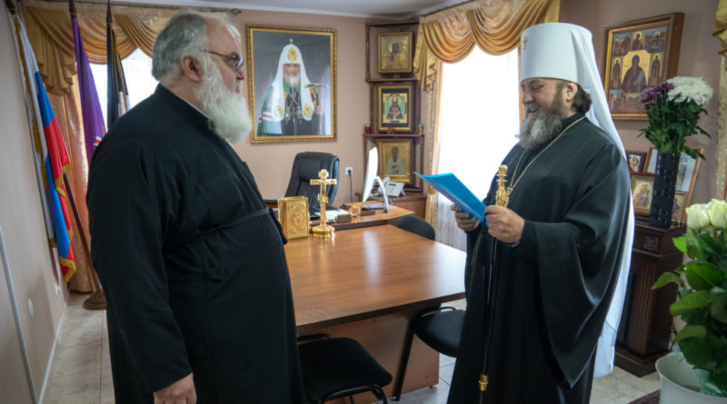 Митрополит Викторин поздравил епископа Антония с днем тезоименитства