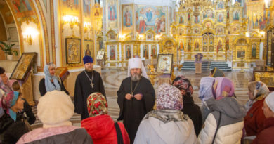 Экскурсия по храму для учителей ОПК