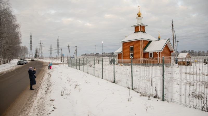 Освящение храма в с. Первомайский Завьяловского района