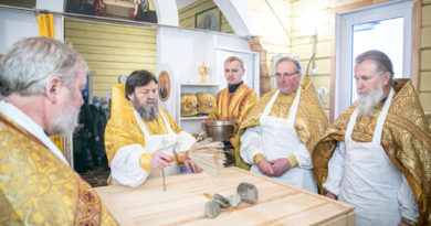Состоялось освящение храма в п. Первомайский Воткинского района