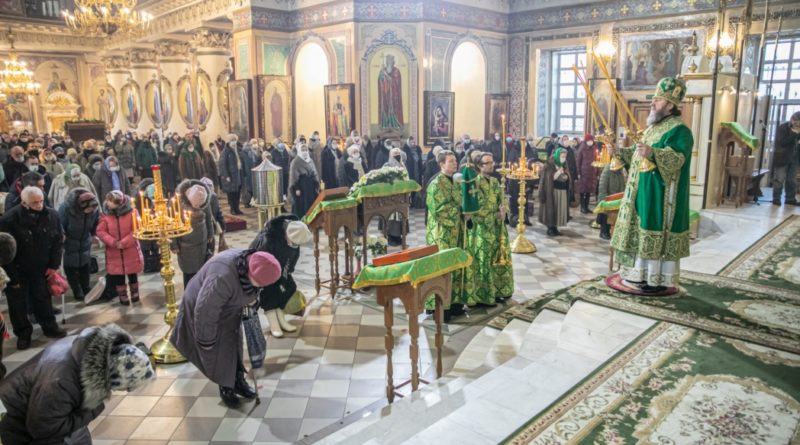 В Александро-Невском соборе прошли престольные торжества