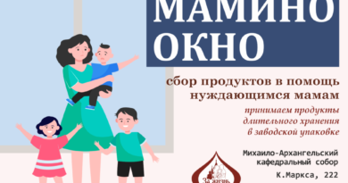 Новый благотворительный проект «Мамино окно»