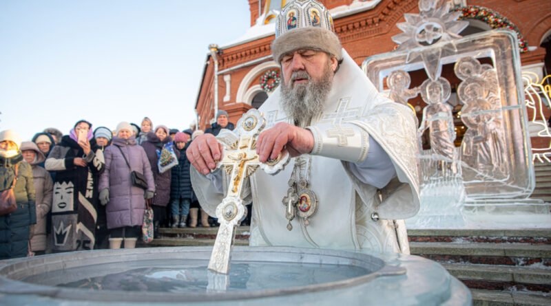 Архипастырское служение в праздник Богоявления