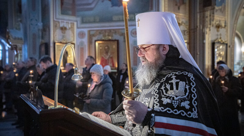 В храмах епархии началось чтение покаянного канона прп. Андрея Критского