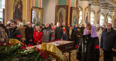 В Александро-Невском соборе Ижевска прошло прощание с Афанасием Тубыловым