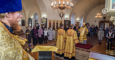 Архипастырское служение в день памяти ап. Иоанна Богослова