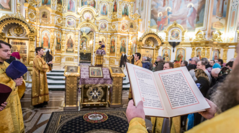 Служение митр. Викторина в Неделю Торжества Православия