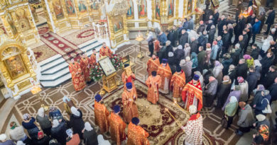 Престольные торжества в кафедральном храме