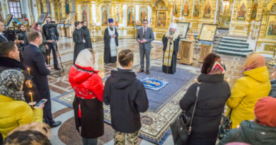 В годовщину трагедии в Михаило-Архангельском соборе помолились о жертвах обрушения жилого дома на ул. Удмуртской