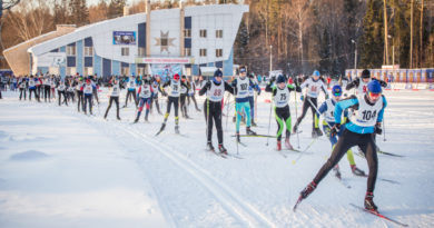 В Ижевске прошла III Епархиальная лыжная гонка