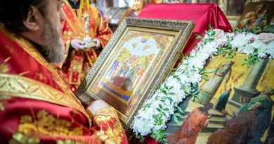 В Воткинске почтили память священномученика Космы Коротких