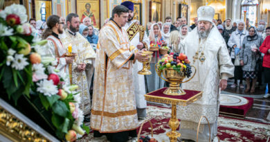 Архипастырское служение в праздник Преображения Господня