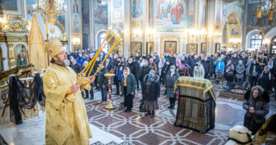 Архипастырское служение в Неделю Торжества Православия