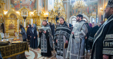 Служение архипастыря в пятницу первой седмицы Великого поста