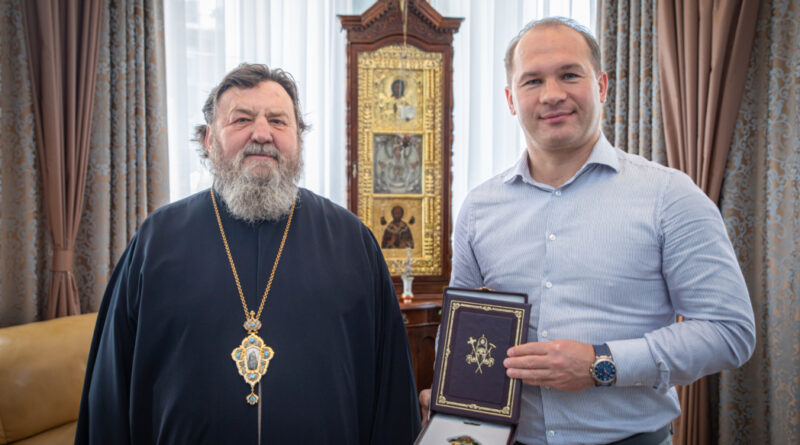 Алексей Чулкин награжден орденом преподобного Сергия Радонежского