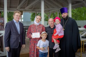 Фестиваль «Семейный колокольчик» впервые прошёл в монастыре села Люк