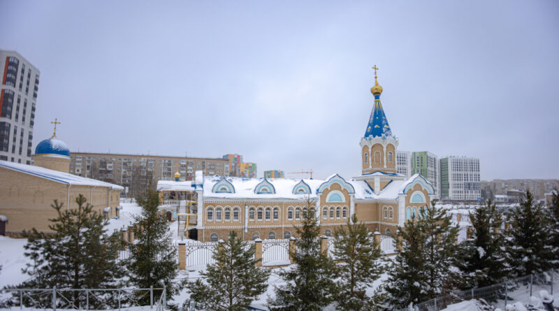 Престольный праздник храма Серафима Саровского города Ижевска